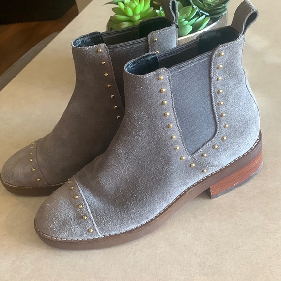 Cole Haan suede ankle boots. Size 5.5 - Picture 1 of 7